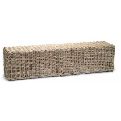 Rattan Long Bench (1 in stock)