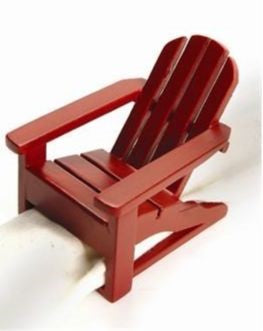 Red Deck Napkin Ring  (12 in stock)