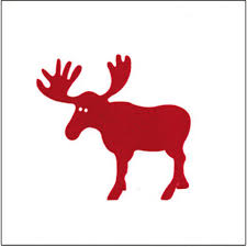 Moose Cocktail Size Paper Napkins (6 in stock)