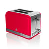 Retro 2 slice Toaster Red  (1 in stock)