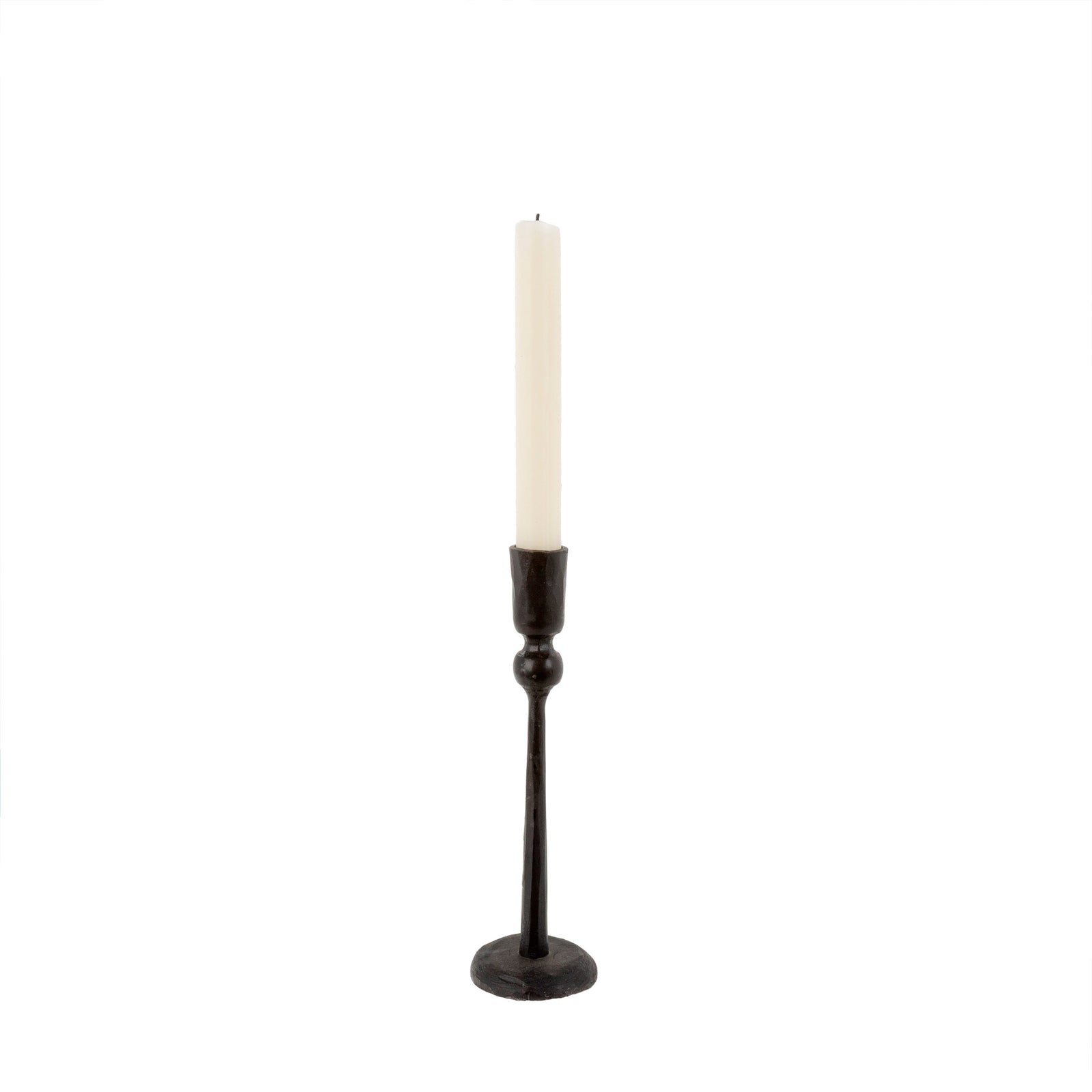 Revere Black Forged Candlestick medium