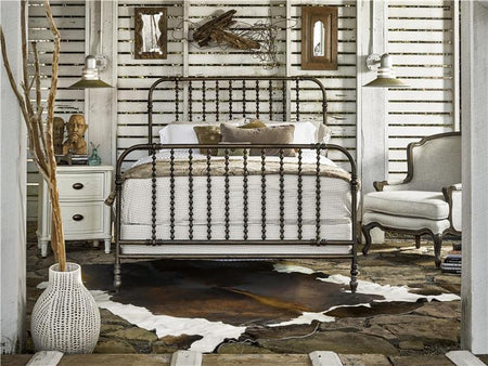 Curated Riverhouse Queen Guest Bed Iron