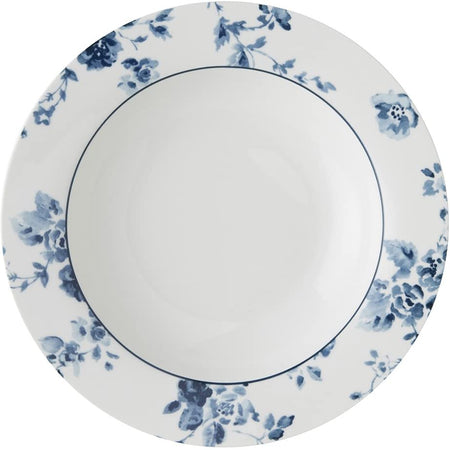 Laura Ashley Rimmed Bowl China Rose Pattern (4 left)