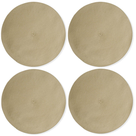 Woven Natural Placemats Round (3 set in stock)