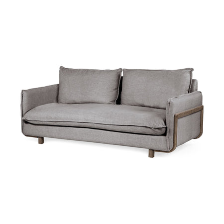 Roy 1 Upholstered Flint Gray Sofa (1 in stock) Retiring at 50% off