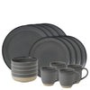 Royal Doulton Brushed Glaze Charcoal Dinnerware 16pc (10 sets in stock) 25% off