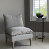 Sasha Accent Chair in Silver Grey