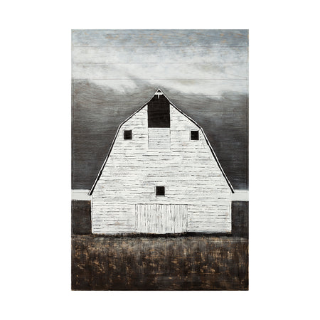 Sawmill Creek Barn Wall Art Hand Painted Oil on Wood (2 in stock)