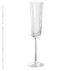 Serapha Organic Angled Artisan Glass Flutes  (qty of 6  in stock)