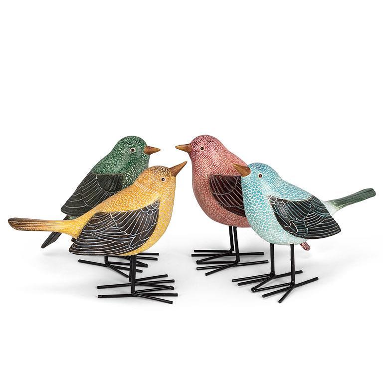 Folk Birds 4 assorted (4 in stock)
