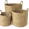 Sivan Water Hyacinths Basket set of 3 (1 set in stock)