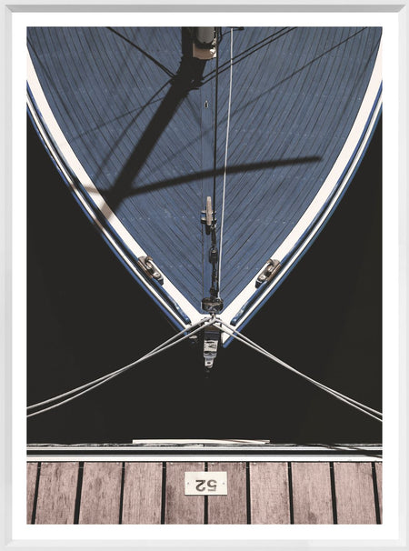 Art- Slip 52 Large  framed with glass (1 in stock)