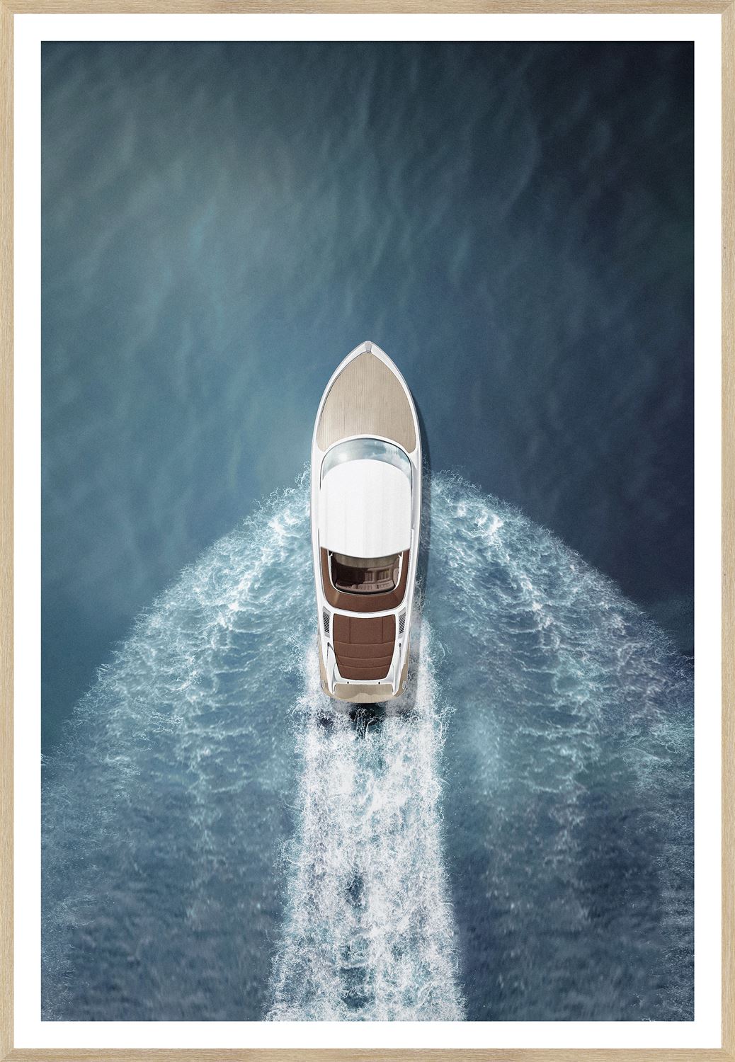 Art - Speed Boat Large (1 in stock)