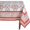 Tablecloth Stella Red Pattern 60" x 120"   (1  in stock)