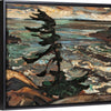 Frederick Varley - Stormy Weather 48 x 57" Framed Art Canvas