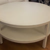 Studio 38" Round All White Coffee Table (1 in stock)