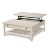 Summer Hill - Lift Top Coffee Table Cotton Finish