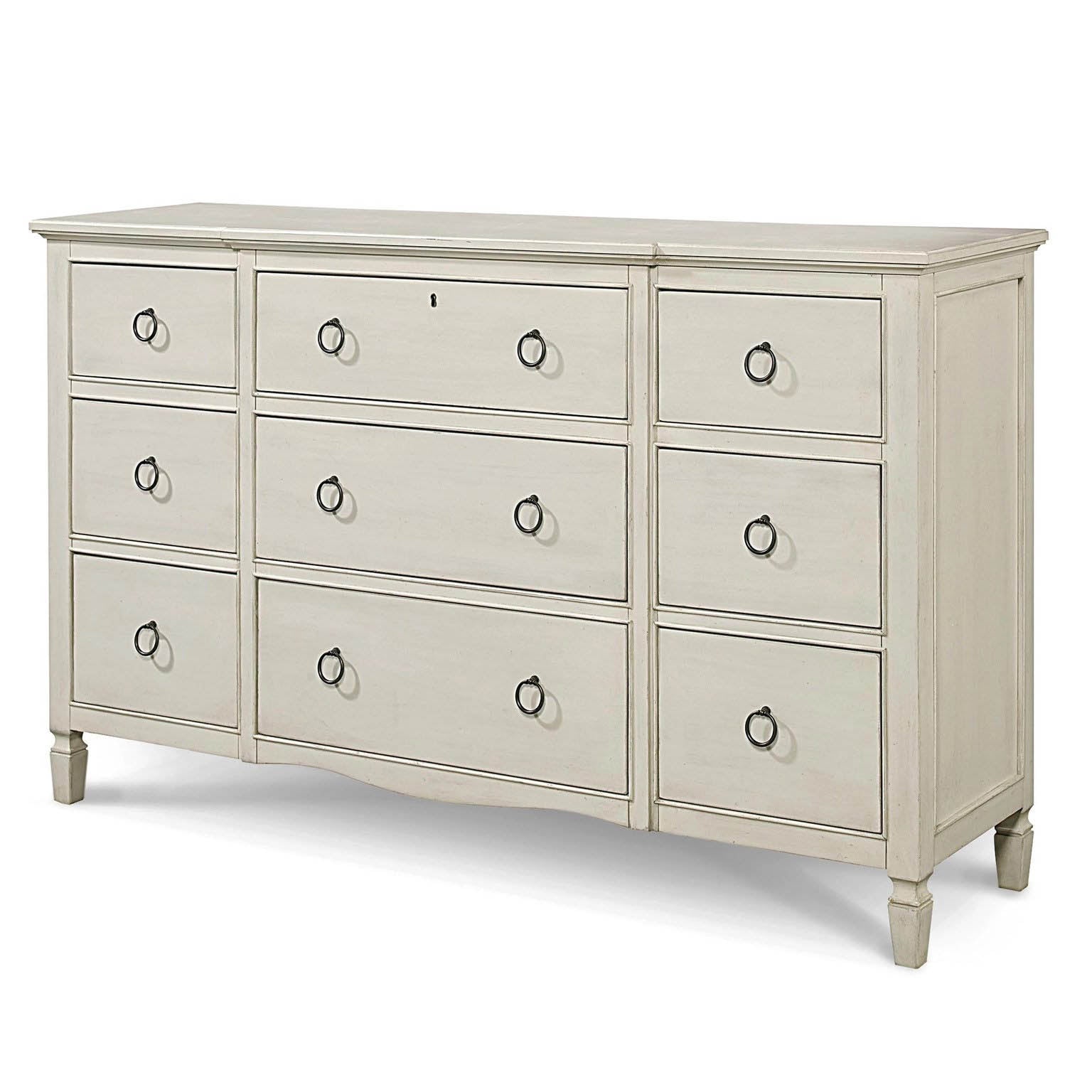 Summer Hill - Nine Drawer Dresser Cotton Finish (2 left) Retired now 50% off