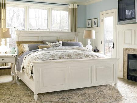 Summer Hill Queen Panel Bed White (available to order)