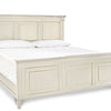 Summer Hill King Panel Bed White