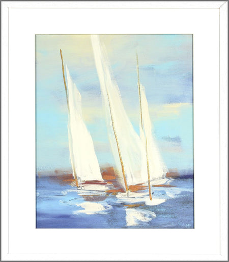 Summer Regatta 111 framed with glass