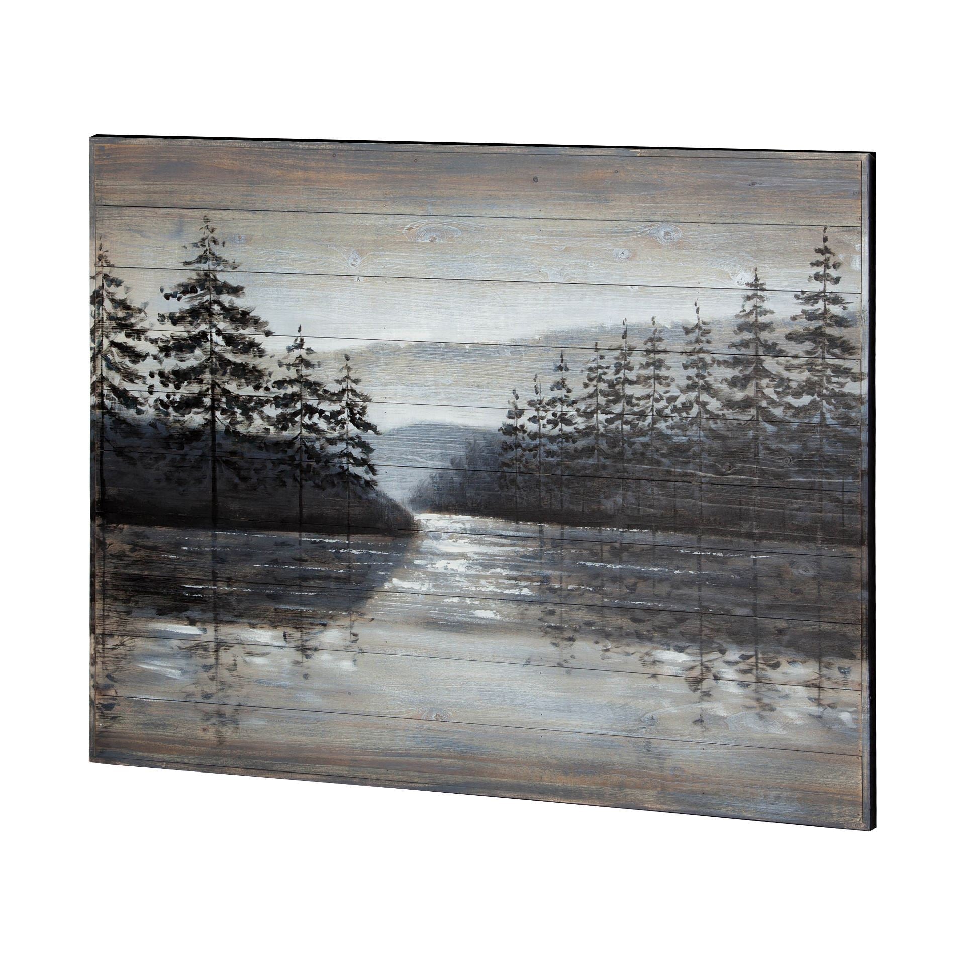 Sunset Narrows Art Hand Painted Oil on Wood (1 in stock)