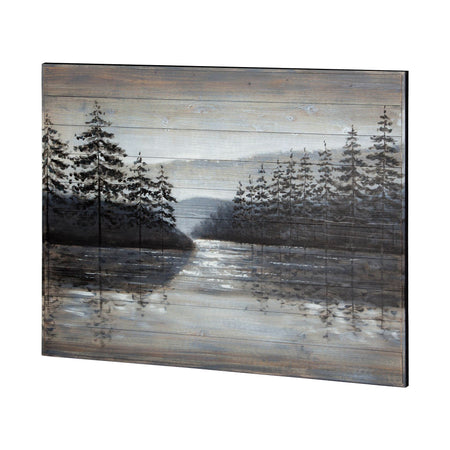 Sunset Narrows Art Hand Painted Oil on Wood (1 in stock)