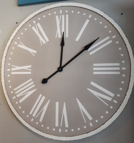 Grey 36" Clock (1 in stock)