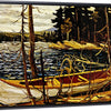 Tom Thomson - The Canoe 48 x 57" Framed Art Canvas