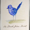 Art - Dark Blue Bird (1 in stock)