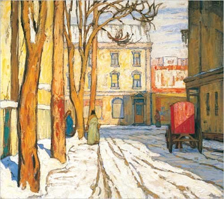 Lawren Harris Toronto Street 46" Art Canvas