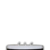 White Rustic Pillar Candle Triple Wick 5.5" x 3"