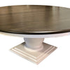 Victoria 72" Round Pedestal Dining Table (qty of 1 in stock)