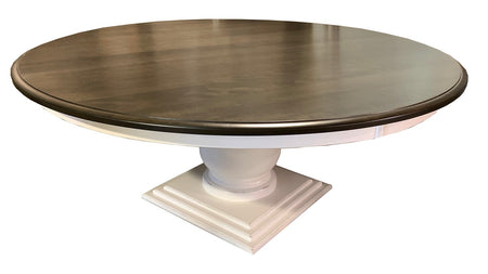 Victoria 72" Round Pedestal Dining Table (qty of 1 in stock)