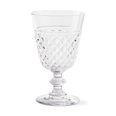 Villa Acrylic Wine Stemmed clear    (8  in stock)