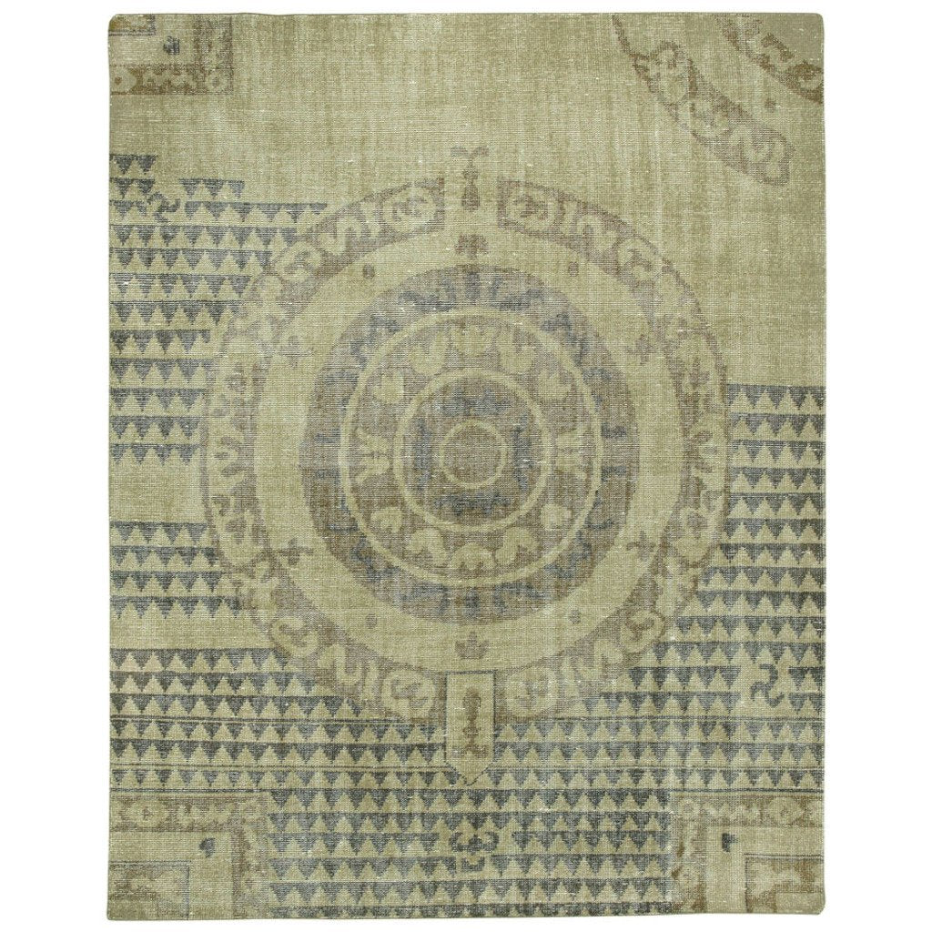 Vintage Bastille Antique Bronze Wool Rug 3'6"x5'6" (1 in stock)