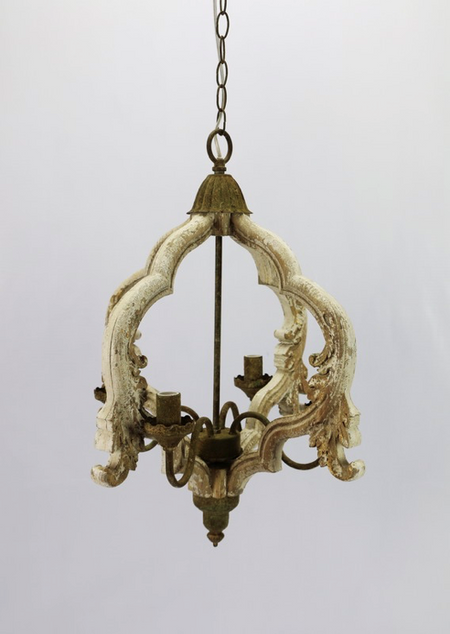 Hand Forge Antique Brass Candelabra (qty of 2 in stock) – verandacollection
