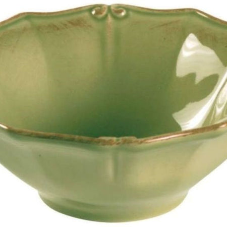 Casafina Vintage Port Green Fine Stoneware from Portugal  Round Bowl (2 in stock)