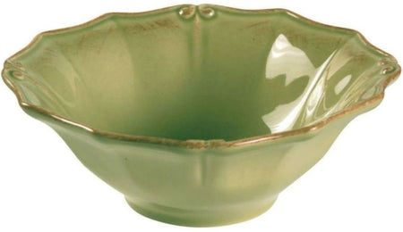 Casafina Vintage Port Green Fine Stoneware from Portugal  Round Bowl (10 in stock)