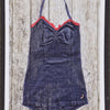 Vintage Swimsuit Hers Framed Art with Glass