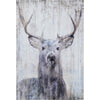 Art- Gaze Stag Painting On Wood
