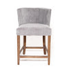 Weston Counter Stool Channel Grey