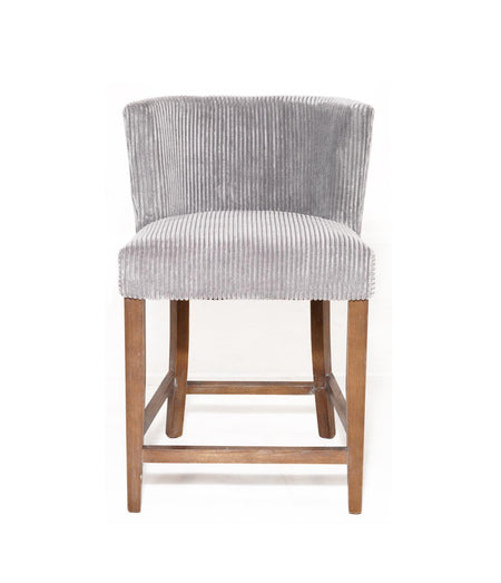 Weston Counter Stool Channel Grey