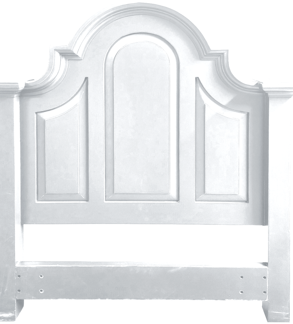 Chesapeake Twin Headboard White  (qty of 1 in stock)