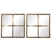 Windowpane Mirror set of 2 (1 set in stock)
