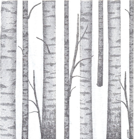 Wood Grey Dinner Size Paper Napkins ( 6 in stock)