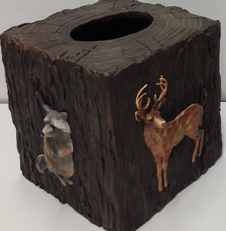 Woodland animals tissue box (1 in stock)