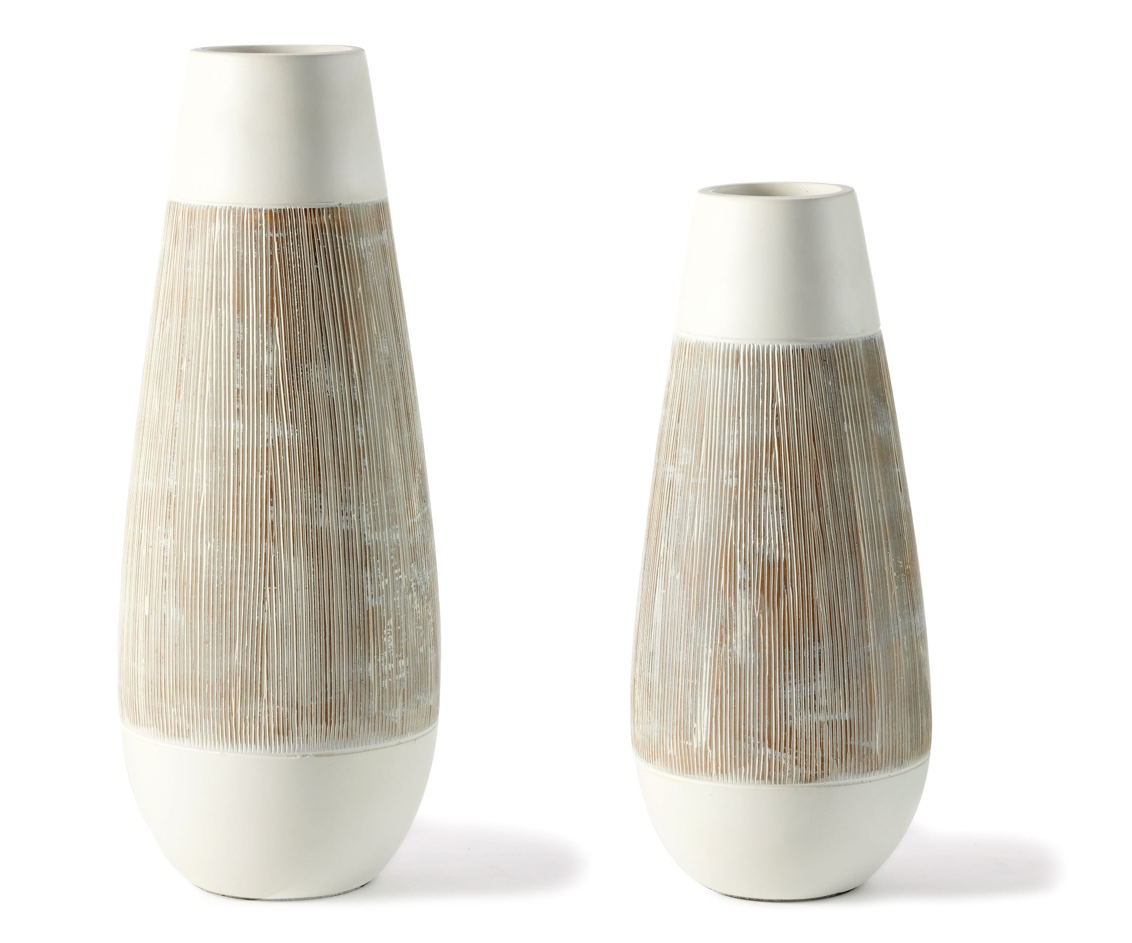 Wood Look Vase Small (1 in stock)