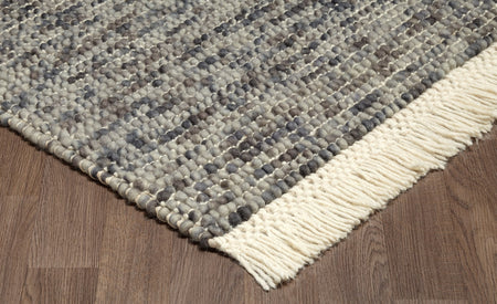 Zurich Grey Wool Rug 8x10